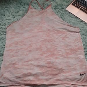 light pink nike tank top